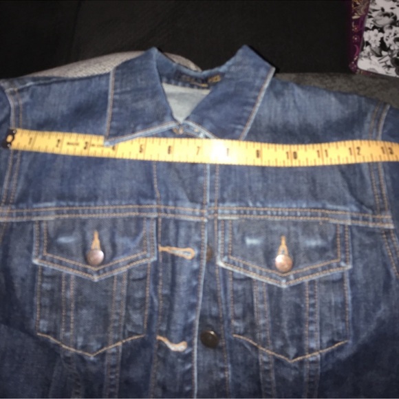 Jcrew blue denim jacket - Picture 6 of 10